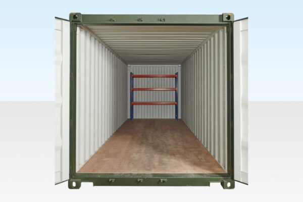 Adjustable, Heavy Duty Three Tier Racking For Rear Of Container 1 Adjustable, Heavy Duty Three Tier Racking For Rear Of Container